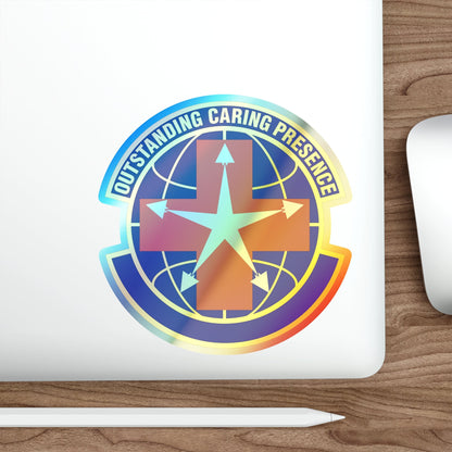 78 Healthcare Operations Squadron AFMC (U.S. Air Force) Holographic STICKER Die-Cut Vinyl Decal-The Sticker Space