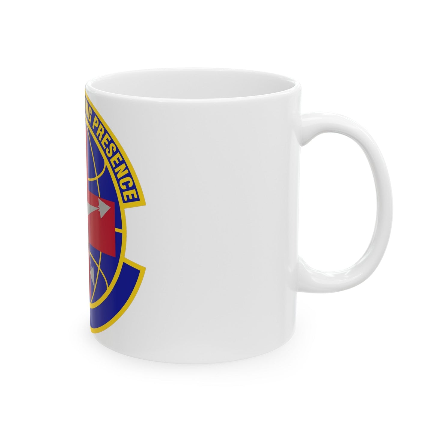 78 Healthcare Operations Squadron AFMC (U.S. Air Force) White Coffee Mug-The Sticker Space