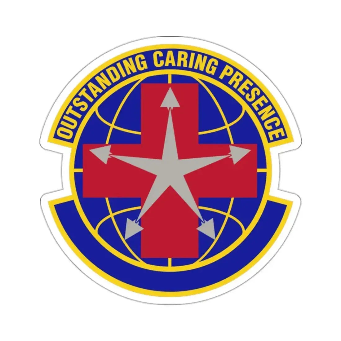 78 Healthcare Operations Squadron AFMC (U.S. Air Force) STICKER Vinyl Die-Cut Decal - The Sticker Space
