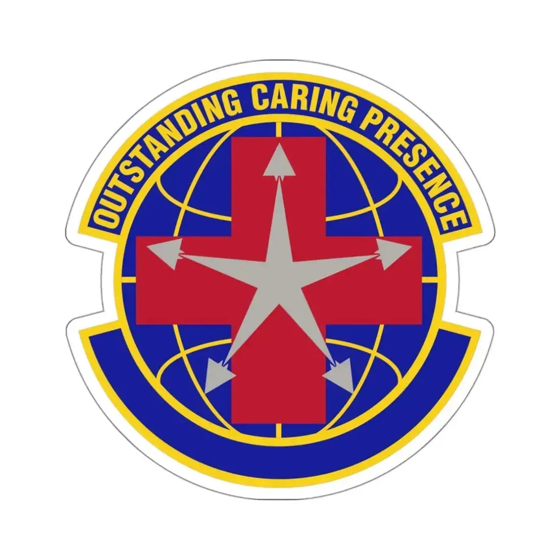 78 Healthcare Operations Squadron AFMC (U.S. Air Force) STICKER Vinyl Die-Cut Decal - The Sticker Space
