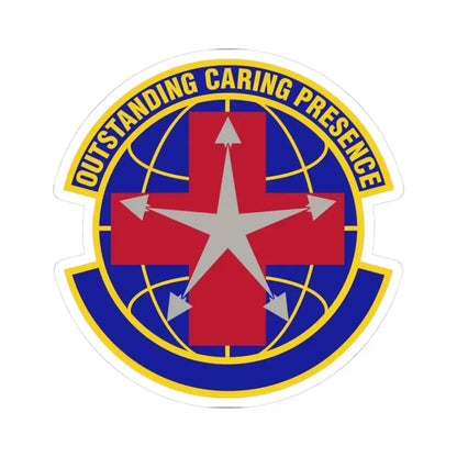 78 Healthcare Operations Squadron AFMC (U.S. Air Force) STICKER Vinyl Kiss-Cut Decal 3 Inch White - The Sticker Space