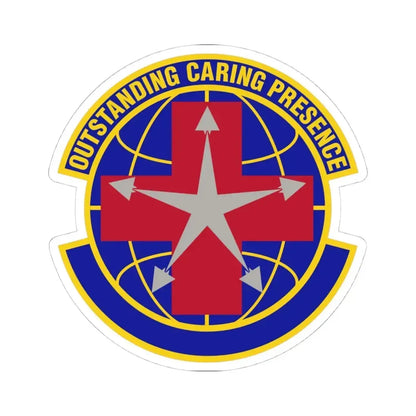 78 Healthcare Operations Squadron AFMC (U.S. Air Force) STICKER Vinyl Kiss-Cut Decal 4 Inch White - The Sticker Space