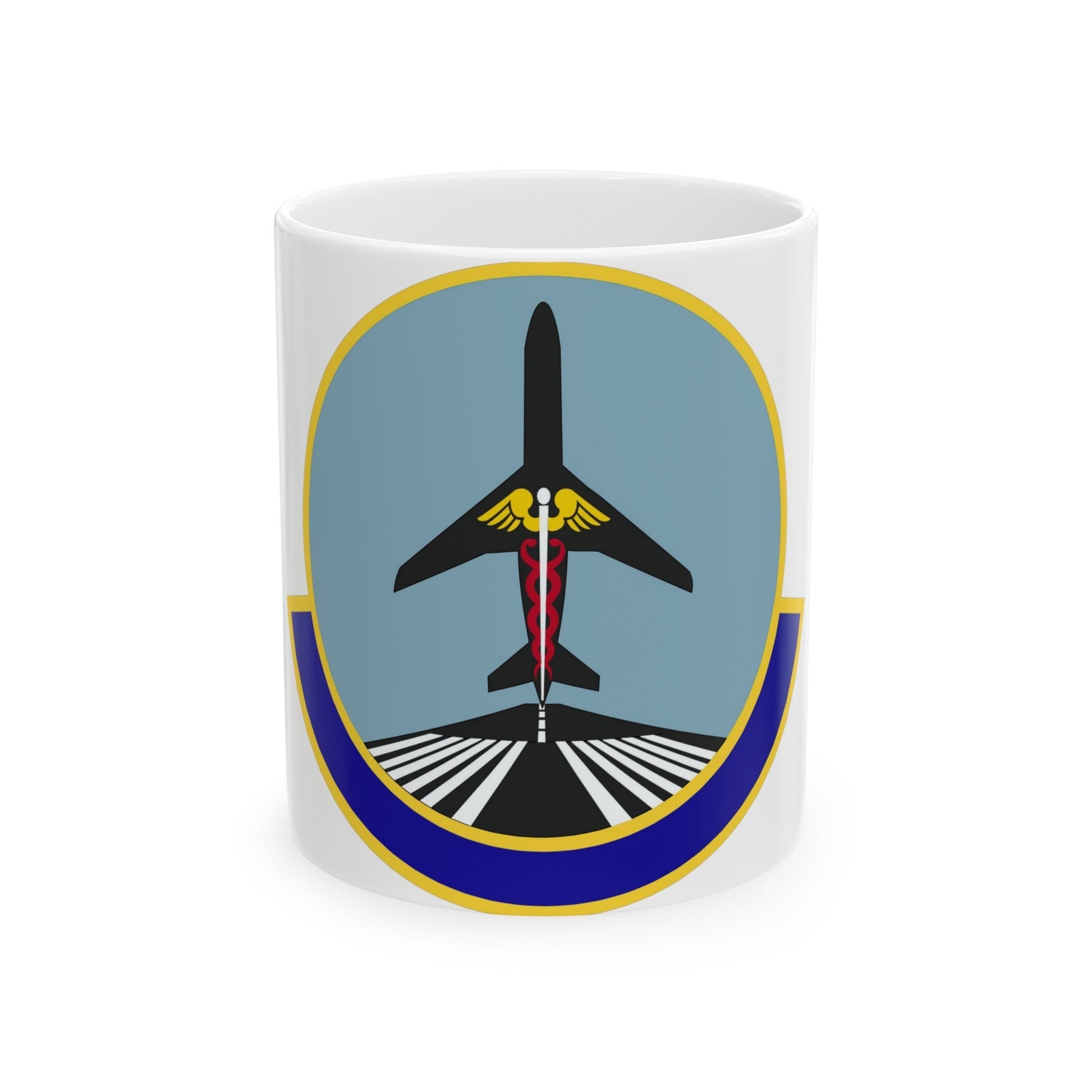 78 Operational Medical Readiness Squadron AFMC (U.S. Air Force) White Coffee Mug-11oz-The Sticker Space