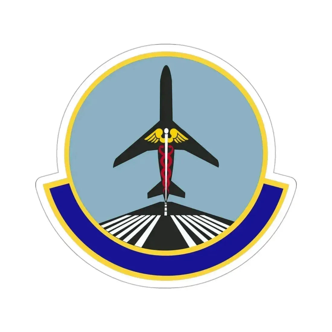 78 Operational Medical Readiness Squadron AFMC (U.S. Air Force) STICKER Vinyl Die-Cut Decal 3 Inch - The Sticker Space