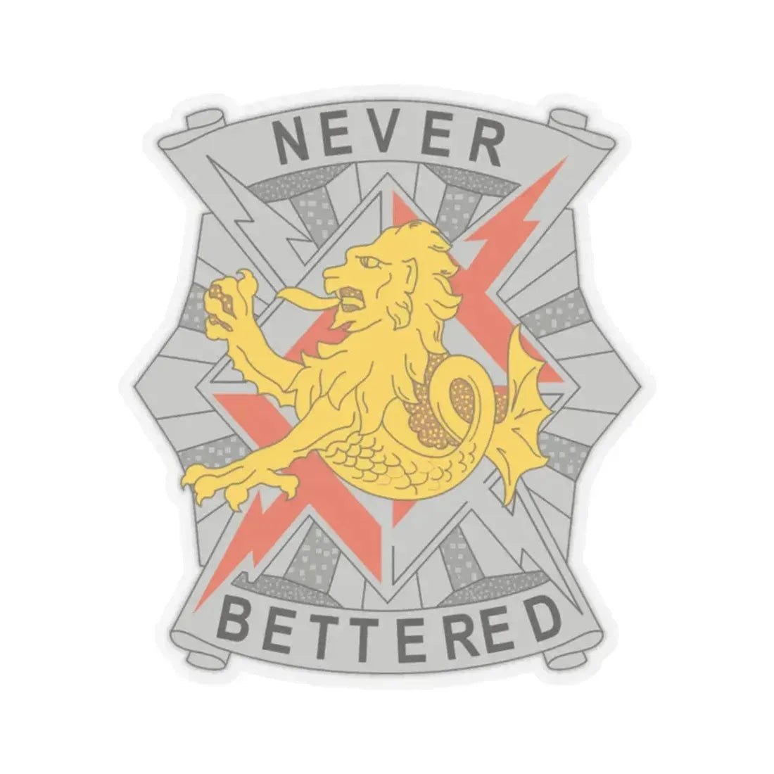 78 Signal Battalion (U.S. Army) STICKER Vinyl Kiss-Cut Decal 2 Inch Transparent - The Sticker Space