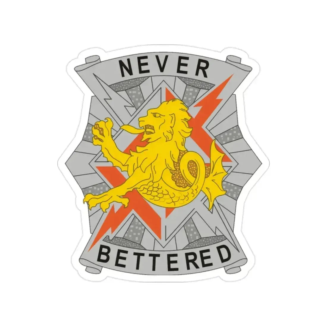 78 Signal Battalion (U.S. Army) Transparent STICKER Die-Cut Vinyl Decal 2 Inch - The Sticker Space