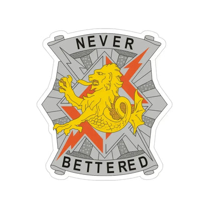 78 Signal Battalion (U.S. Army) Transparent STICKER Die-Cut Vinyl Decal - The Sticker Space