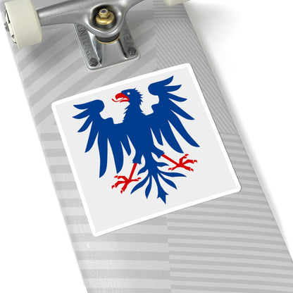 Varmlands lan vapenflagga (Sweden) STICKER Vinyl Kiss-Cut Decal