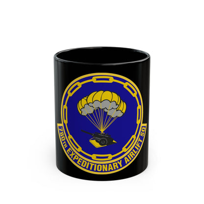 780th Expeditionary Airlift Squadron (U.S. Air Force) Black Coffee Mug-11oz-The Sticker Space