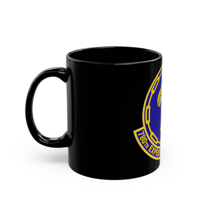 780th Expeditionary Airlift Squadron (U.S. Air Force) Black Coffee Mug-The Sticker Space