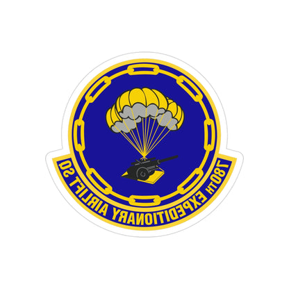 780th Expeditionary Airlift Squadron (U.S. Air Force) REVERSE PRINT Transparent STICKER-3 Inch-The Sticker Space