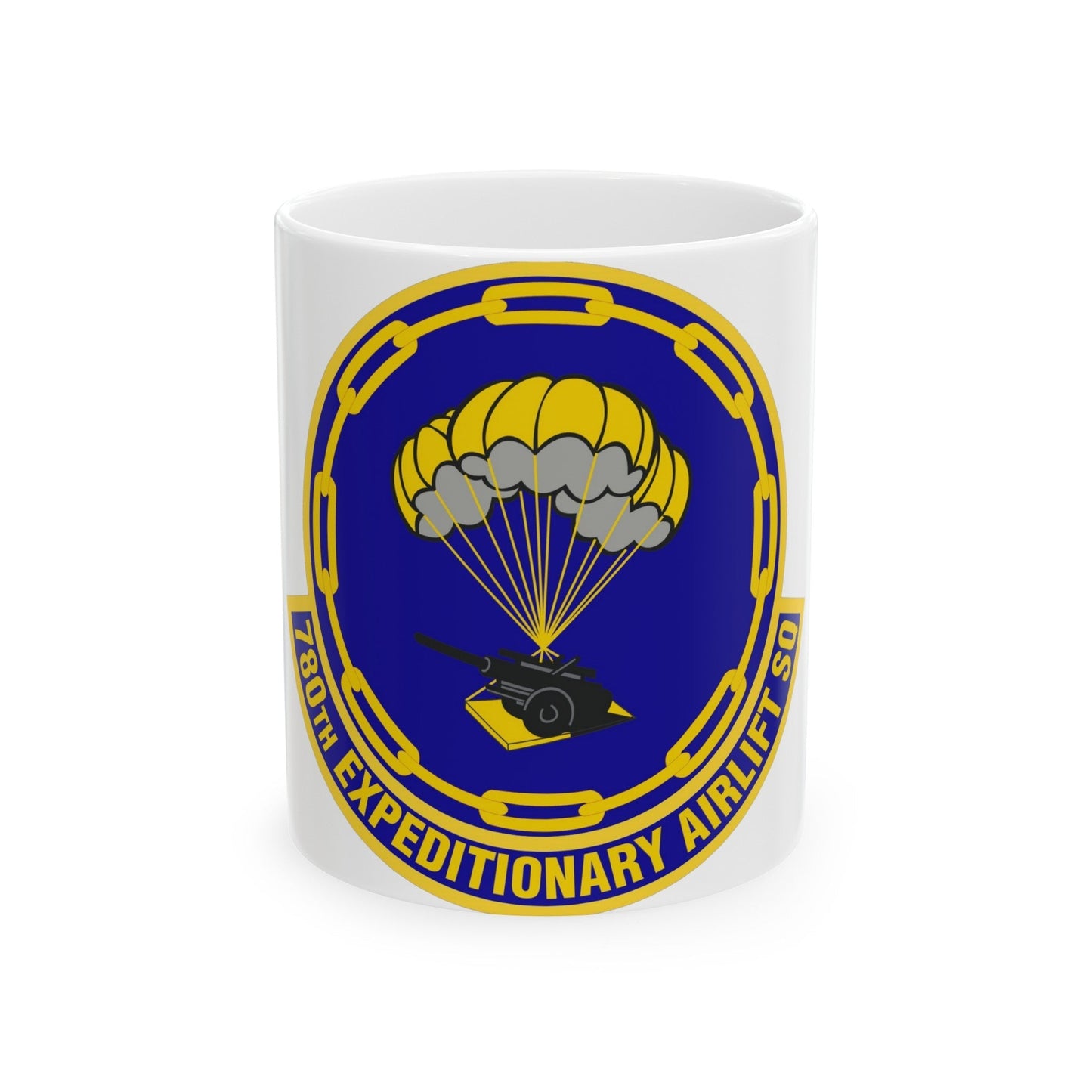 780th Expeditionary Airlift Squadron (U.S. Air Force) White Coffee Mug-11oz-The Sticker Space