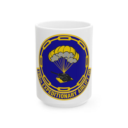 780th Expeditionary Airlift Squadron (U.S. Air Force) White Coffee Mug-15oz-The Sticker Space