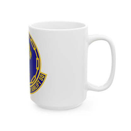 780th Expeditionary Airlift Squadron (U.S. Air Force) White Coffee Mug-The Sticker Space