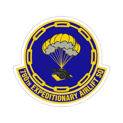 780th Expeditionary Airlift Squadron (U.S. Air Force) STICKER Vinyl Die-Cut Decal 3 Inch - The Sticker Space