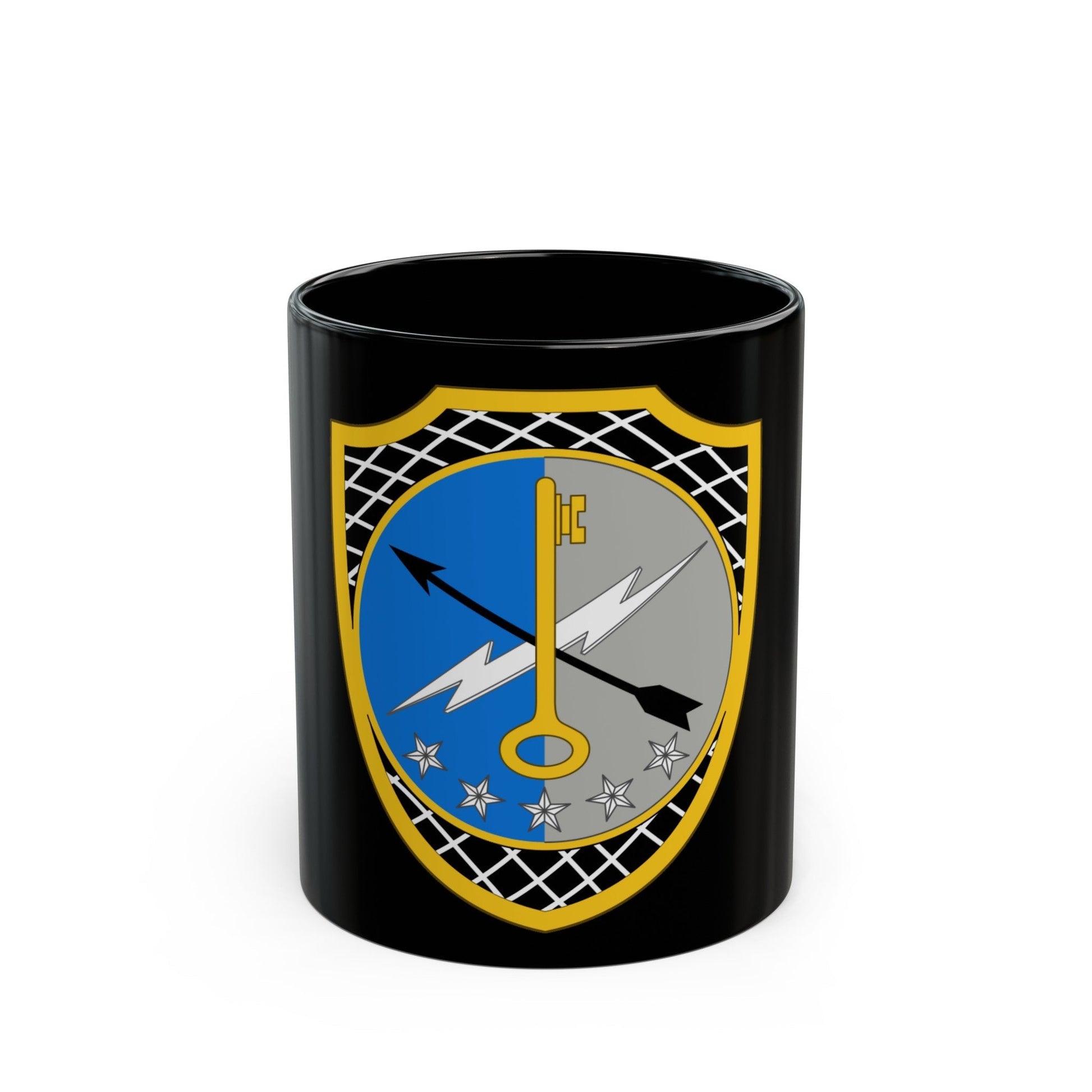 780th Military Intelligence Brigade 2 (U.S. Army) Black Coffee Mug-11oz-The Sticker Space