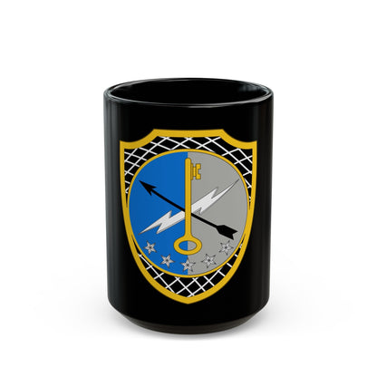 780th Military Intelligence Brigade 2 (U.S. Army) Black Coffee Mug-15oz-The Sticker Space