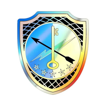 780th Military Intelligence Brigade 2 (U.S. Army) Holographic STICKER Die-Cut Vinyl Decal 2 Inch Holographic - The Sticker Space