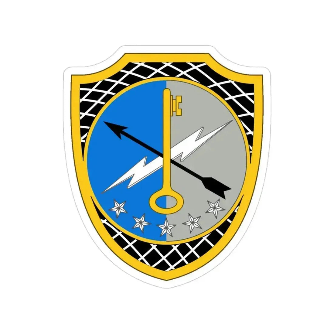 780th Military Intelligence Brigade 2 (U.S. Army) Transparent STICKER Die-Cut Vinyl Decal 3 Inch - The Sticker Space