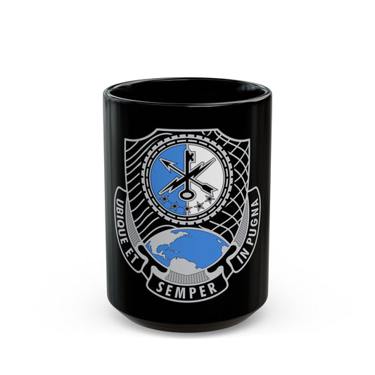 780th Military Intelligence Brigade (U.S. Army) Black Coffee Mug-15oz-The Sticker Space