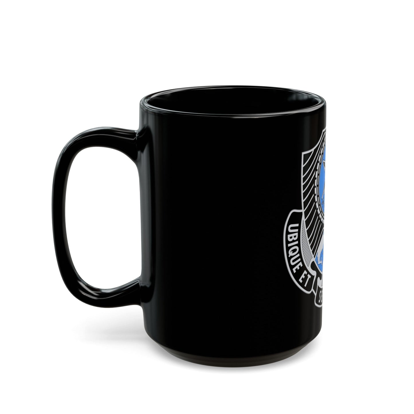 780th Military Intelligence Brigade (U.S. Army) Black Coffee Mug-The Sticker Space