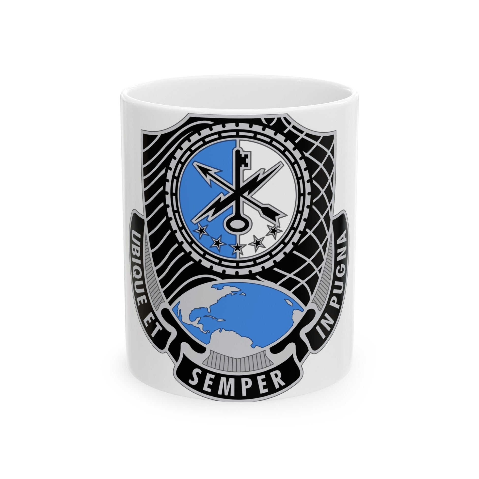 780th Military Intelligence Brigade (U.S. Army) White Coffee Mug-11oz-The Sticker Space