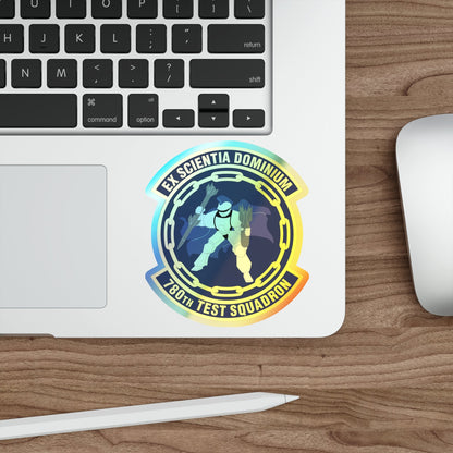 780th Test Squadron (U.S. Air Force) Holographic STICKER Die-Cut Vinyl Decal-The Sticker Space