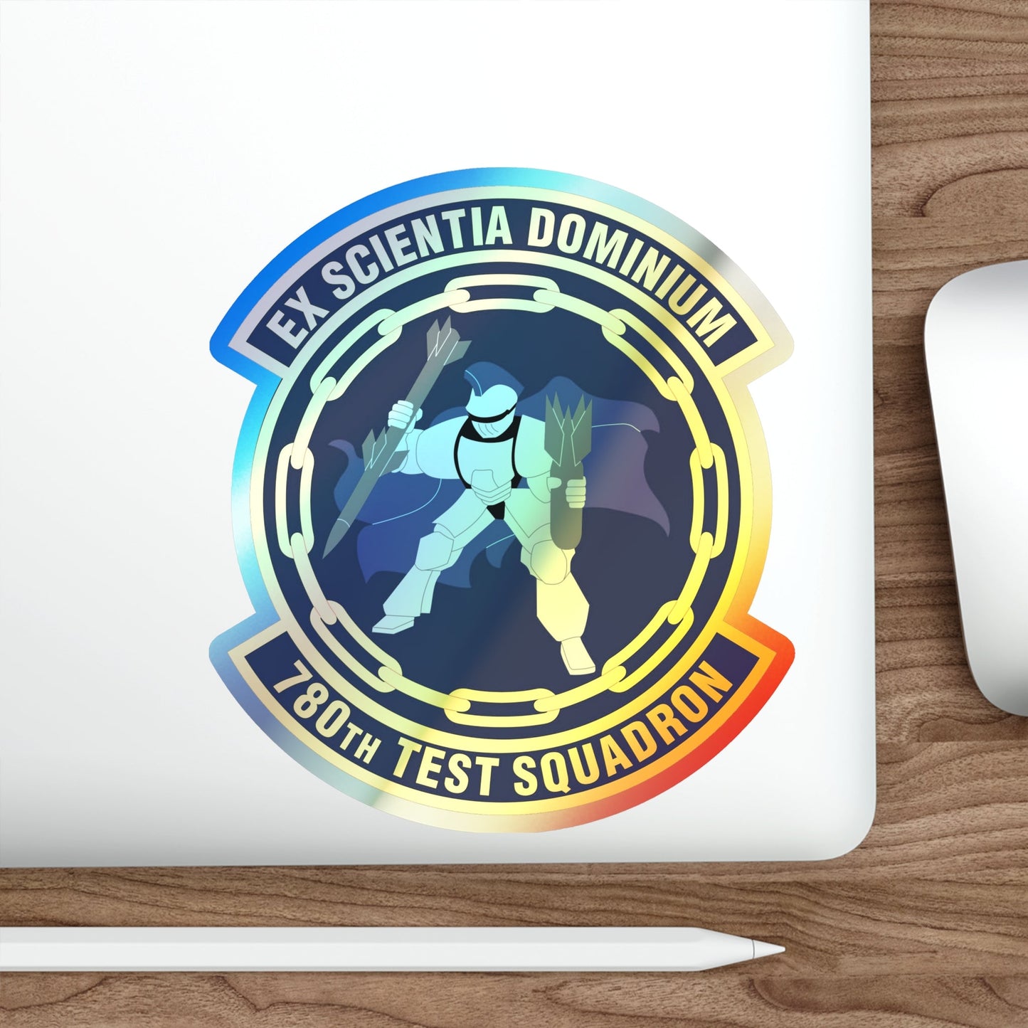 780th Test Squadron (U.S. Air Force) Holographic STICKER Die-Cut Vinyl Decal-The Sticker Space