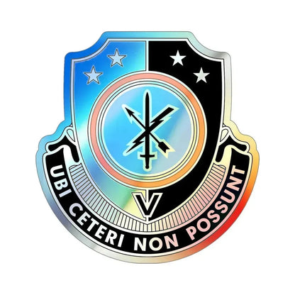 781 Military Intelligence Battalion (U.S. Army) Holographic STICKER Die-Cut Vinyl Decal 5 Inch Holographic - The Sticker Space