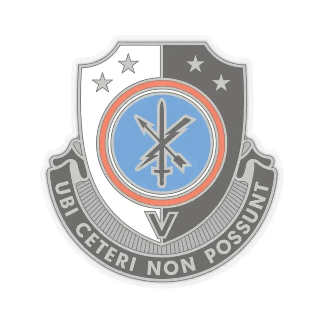 781 Military Intelligence Battalion (U.S. Army) STICKER Vinyl Kiss-Cut Decal 2 Inch Transparent - The Sticker Space