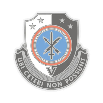 781 Military Intelligence Battalion (U.S. Army) STICKER Vinyl Kiss-Cut Decal 4 Inch Transparent - The Sticker Space