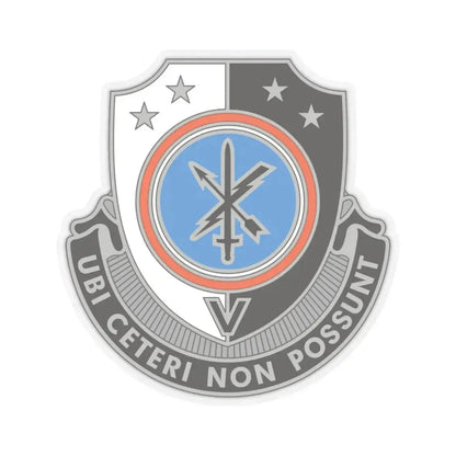 781 Military Intelligence Battalion (U.S. Army) STICKER Vinyl Kiss-Cut Decal 6 Inch Transparent - The Sticker Space