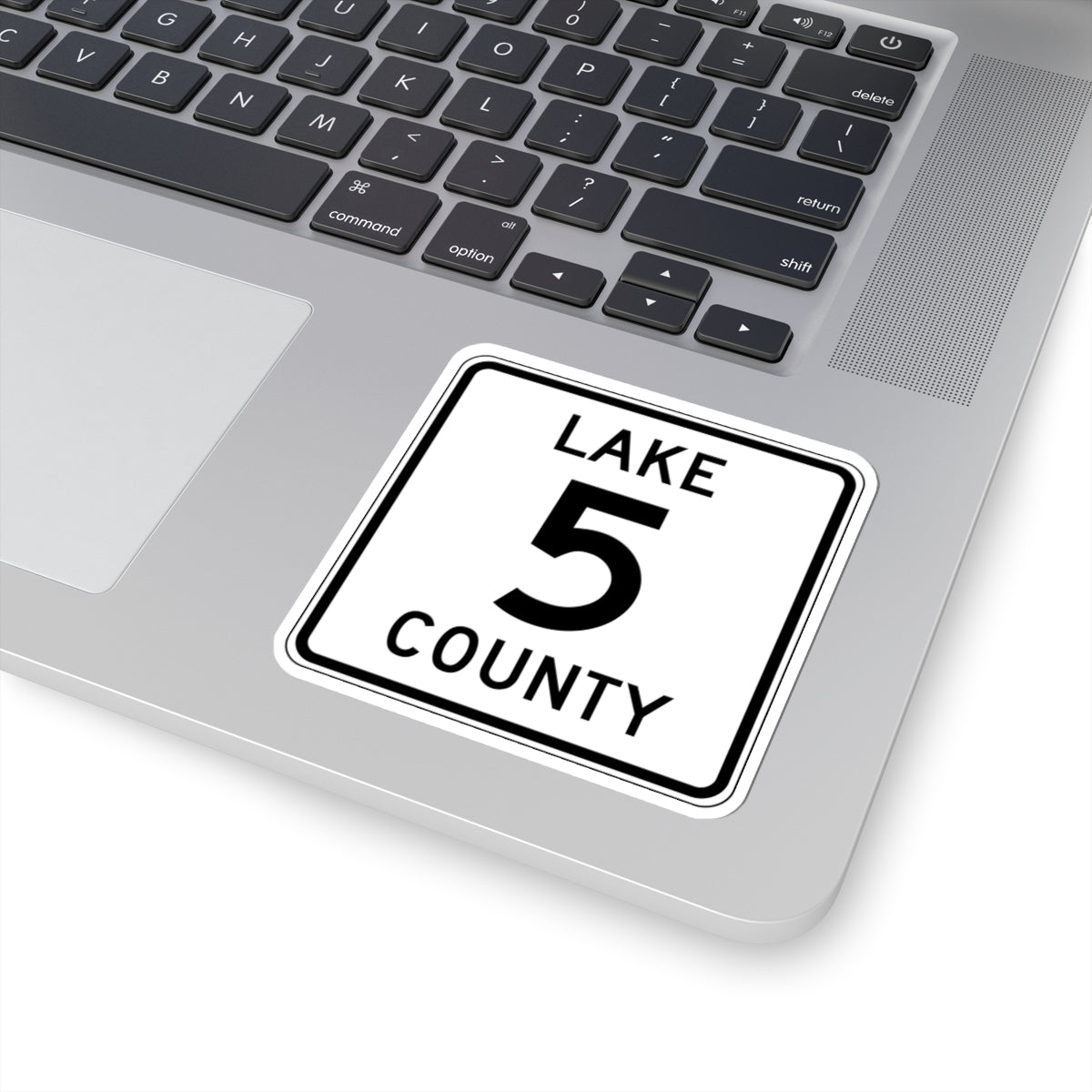 Lake County Route 5 MN (Minnesota) (Road Sign) STICKER Vinyl Kiss-Cut Decal