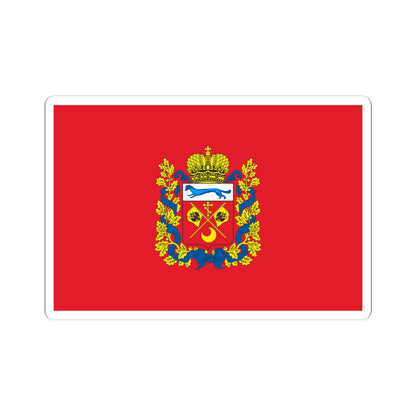 Flag of Orenburg Oblast (Russia) STICKER Vinyl Kiss-Cut Decal