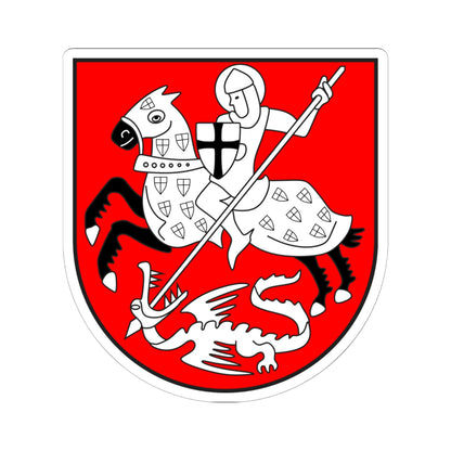 Rhäzüns Kreis wappen (Switzerland) (Coat of Arms) STICKER Vinyl Kiss-Cut Decal