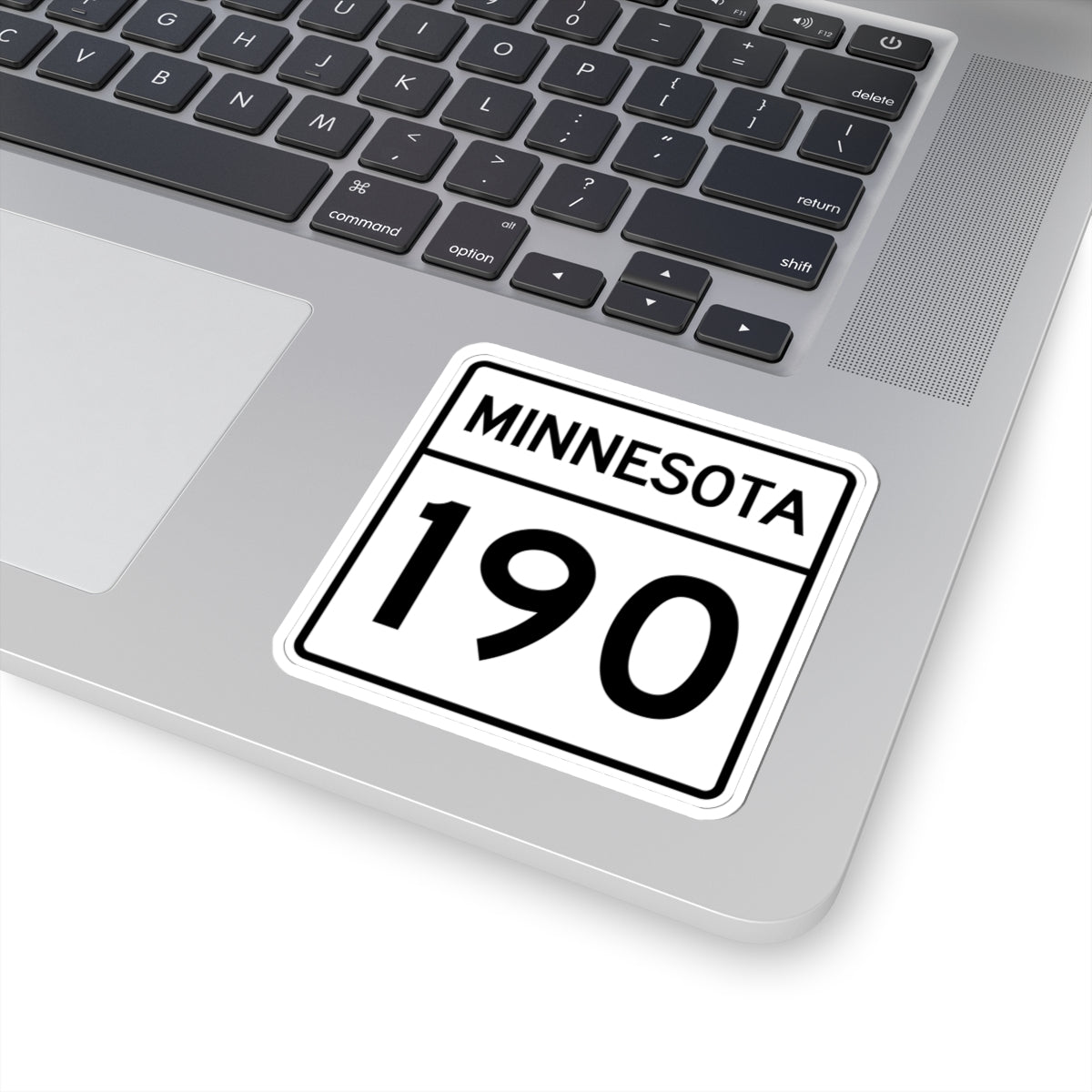 MN-190 1948 (Minnesota) (Road Sign) STICKER Vinyl Kiss-Cut Decal