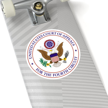 Seal of the United States Court of Appeals for the Fourth Circuit - STICKER Vinyl Kiss-Cut Decal