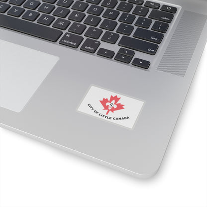 Flag of Little Canada, Minnesota - STICKER Vinyl Kiss-Cut Decal