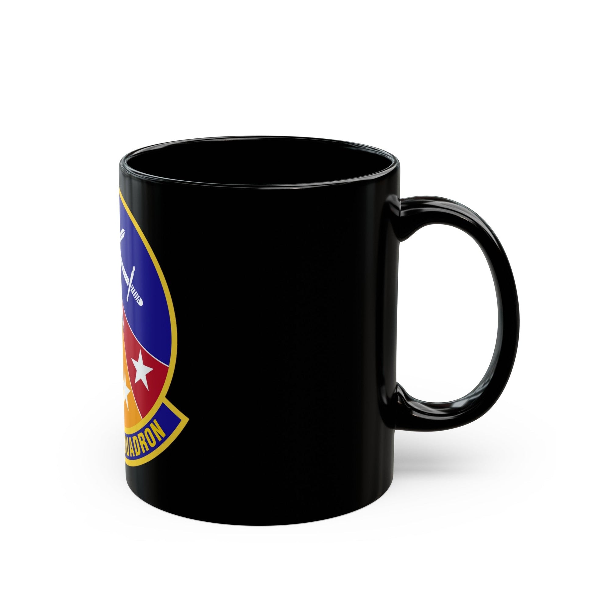 782d Test Squadron (U.S. Air Force) Black Coffee Mug-The Sticker Space