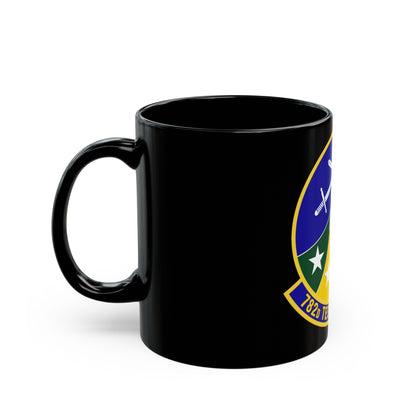 782d Test Squadron (U.S. Air Force) Black Coffee Mug-The Sticker Space