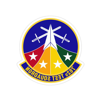 782d Test Squadron (U.S. Air Force) REVERSE PRINT Transparent STICKER-5 Inch-The Sticker Space