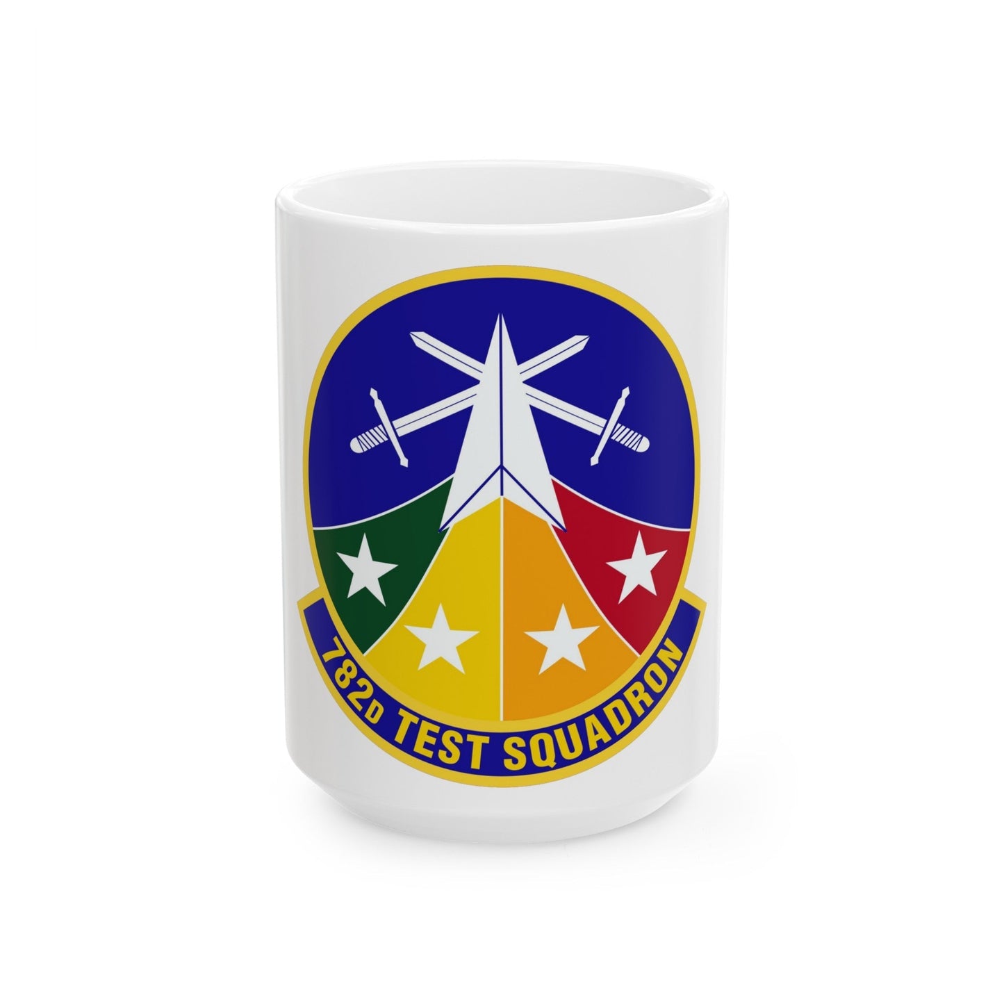 782d Test Squadron (U.S. Air Force) White Coffee Mug-15oz-The Sticker Space