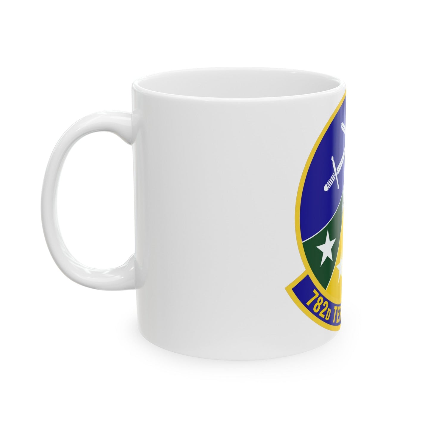 782d Test Squadron (U.S. Air Force) White Coffee Mug-The Sticker Space