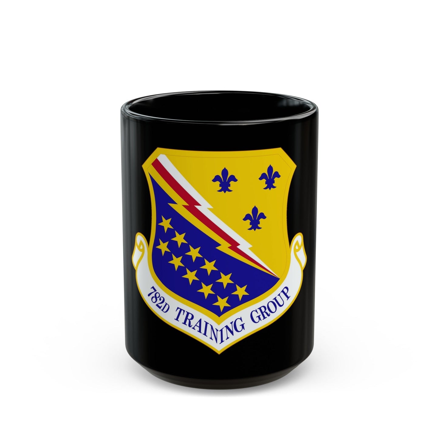 782d Training Group (U.S. Air Force) Black Coffee Mug-15oz-The Sticker Space