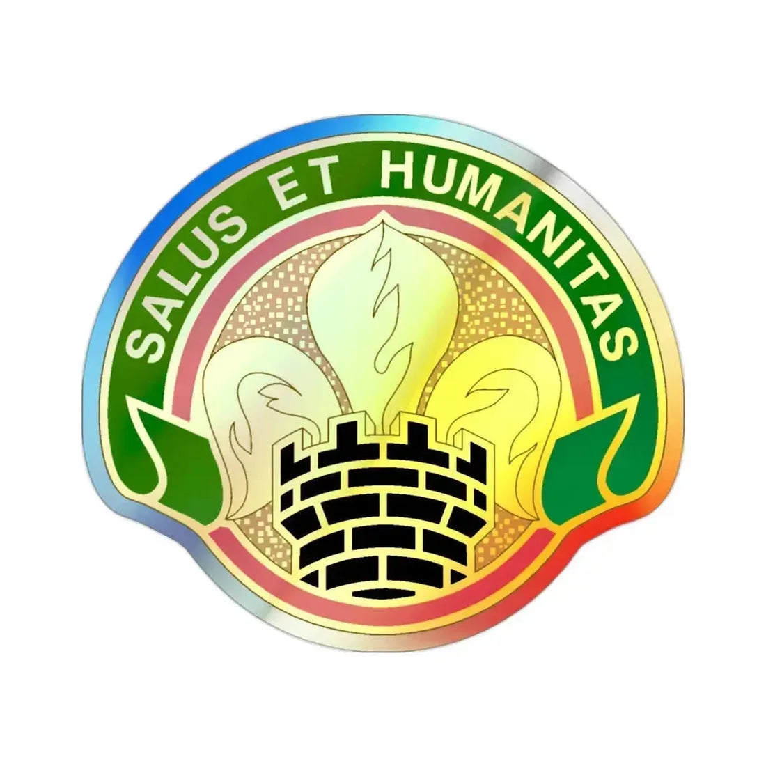 783 Military Police Battalion (U.S. Army) Holographic STICKER Die-Cut Vinyl Decal 2 Inch Holographic - The Sticker Space