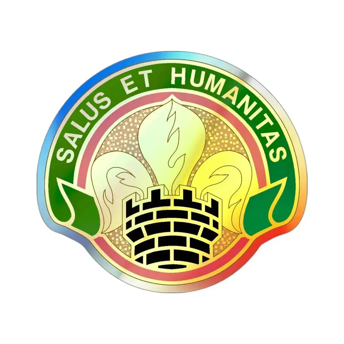 783 Military Police Battalion (U.S. Army) Holographic STICKER Die-Cut Vinyl Decal 3 Inch Holographic - The Sticker Space