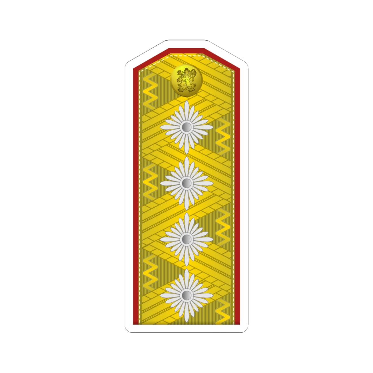 Bulgaria Army OF 9 (Bulgaria) (Military Rank) STICKER Vinyl Kiss-Cut Decal