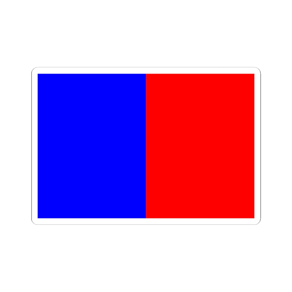 Flag of Castillon (France) STICKER Vinyl Kiss-Cut Decal