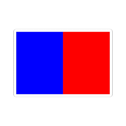 Flag of Castillon (France) STICKER Vinyl Kiss-Cut Decal