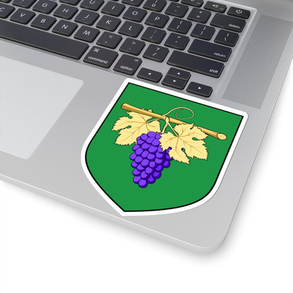 Coa Hungary Town Józsa (Hungary) (Coat of Arms) STICKER Vinyl Kiss-Cut Decal